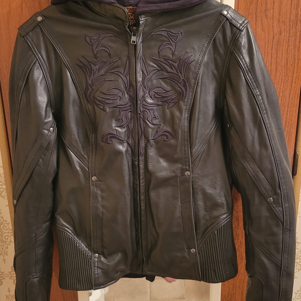 XS Leather motorcycle jacket